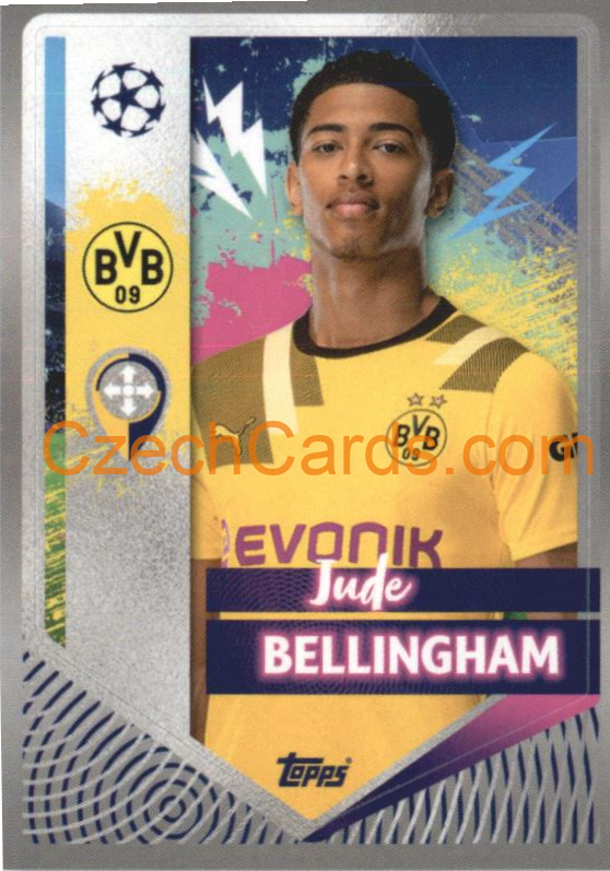 Jude Bellingham 2022/23 Topps UCL Sticker #108