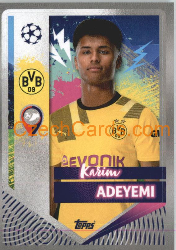 Karim Adeyemi 2022/23 Topps UCL Sticker #114