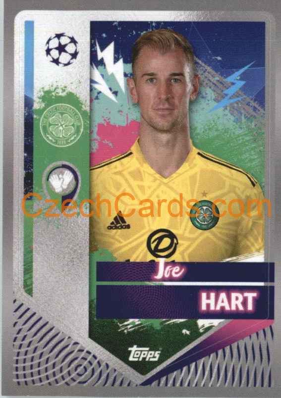 Joe Hart 2022/23 Topps UCL Sticker #117