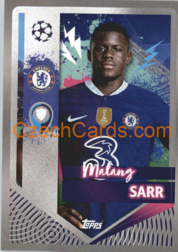 Malang Sarr 2022/23 Topps UCL Sticker #142