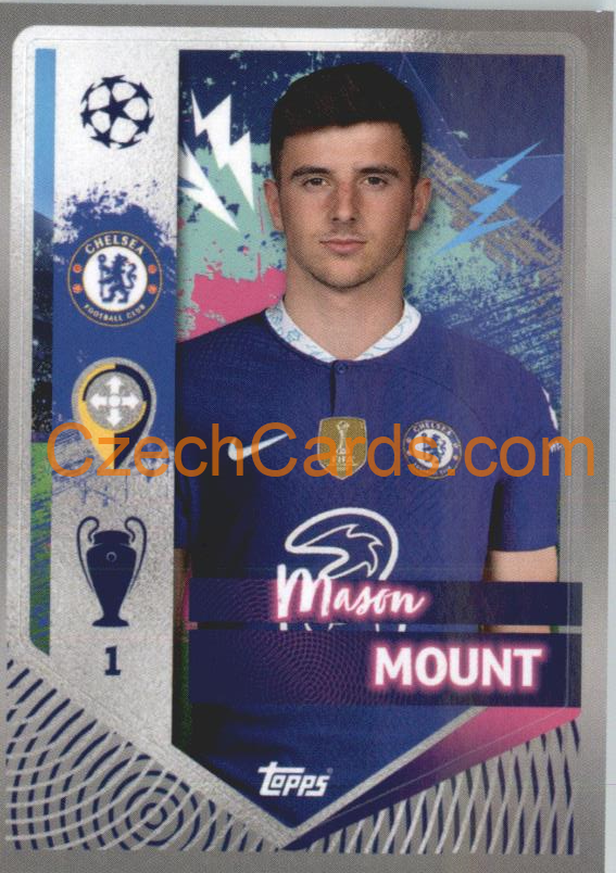 Mason Mount 2022/23 Topps UCL Sticker #145