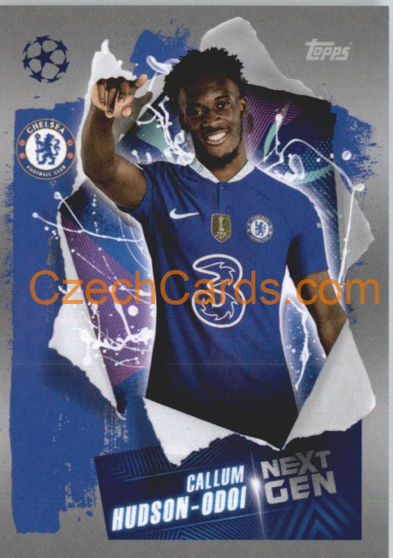 Callum Hudson-Odoi (Next Gen) 2022/23 Topps UCL Sticker #151