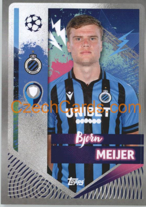 Bjorn Meijer 2022/23 Topps UCL Sticker #157