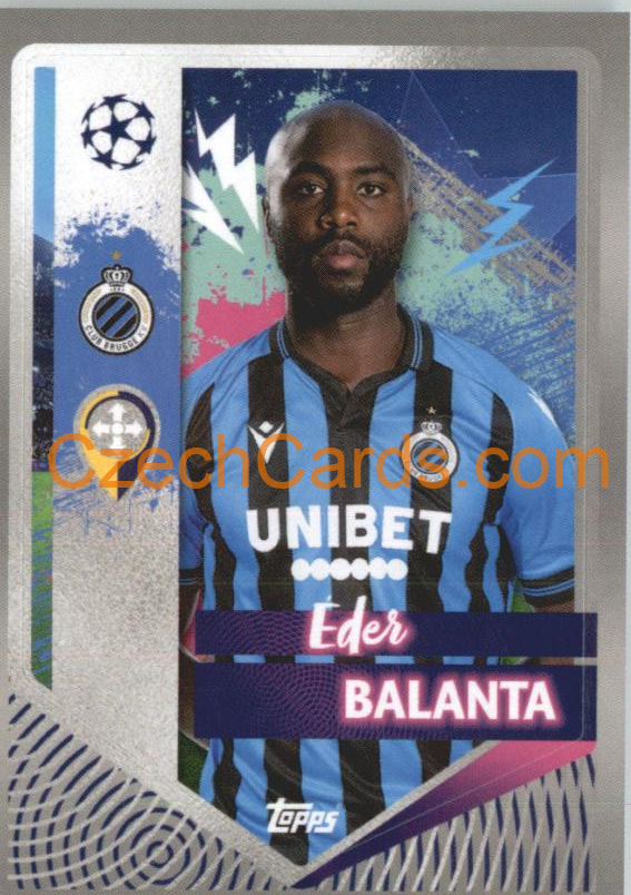 Éder Balanta 2022/23 Topps UCL Sticker #161