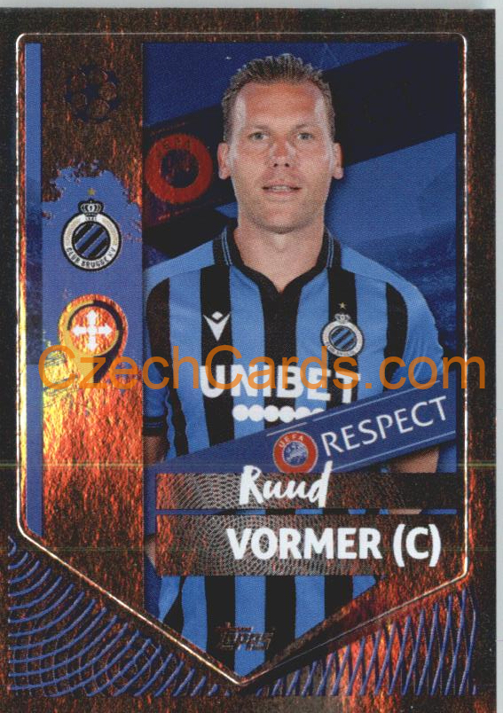 Ruud Vormer (Captain) 2022/23 Topps UCL Sticker foil #163