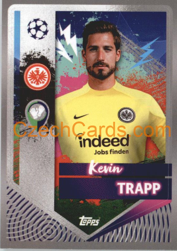 Kevin Trapp 2022/23 Topps UCL Sticker #171