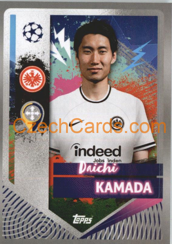 Daichi Kamada 2022/23 Topps UCL Sticker #181