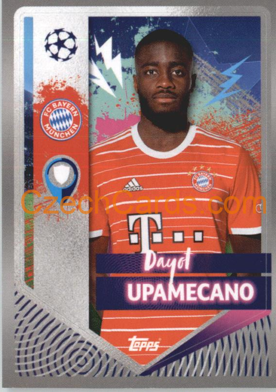 Dayot Upamecano 2022/23 Topps UCL Sticker #209