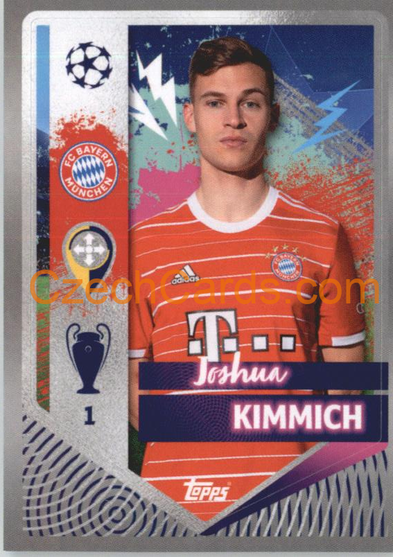 Joshua Kimmich 2022/23 Topps UCL Sticker #213