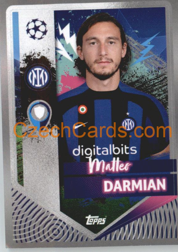 Matteo Darmian 2022/23 Topps UCL Sticker #226
