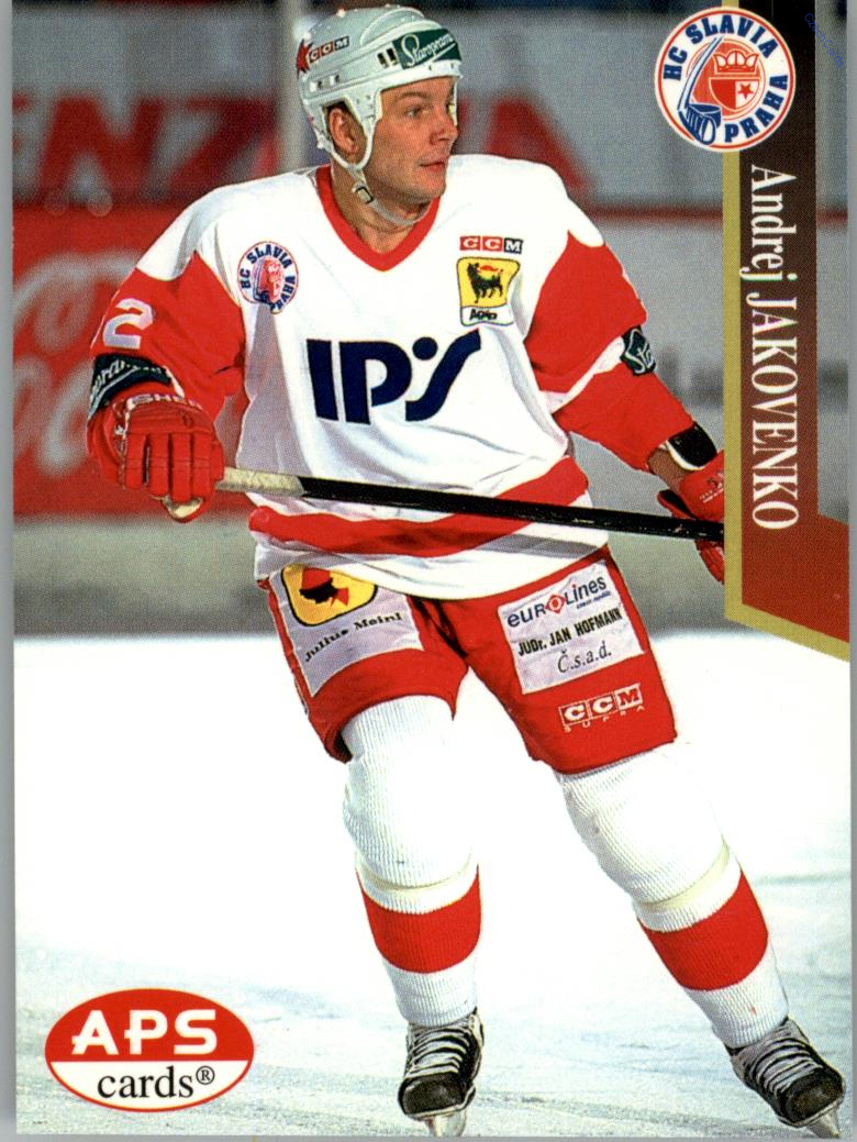 Andrej Jakovenko APS 97/98 hokejová karta #152