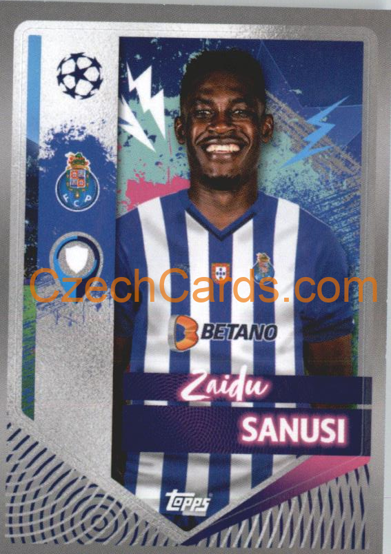 Zaidu Sanusi 2022/23 Topps UCL Sticker #248