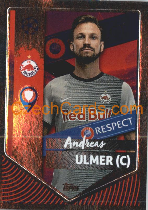 Andreas Ulmer (Captain) 2022/23 Topps UCL Sticker foil #262