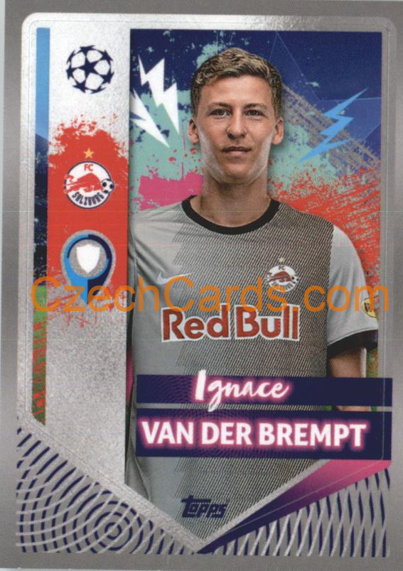Ignace Van der Brempt 2022/23 Topps UCL Sticker #265