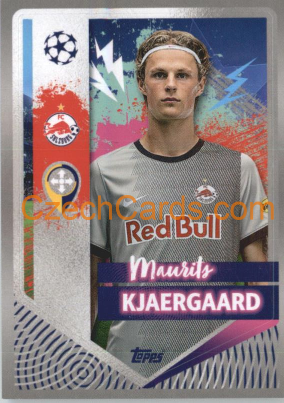 Maurits Kjaergaard 2022/23 Topps UCL Sticker #269