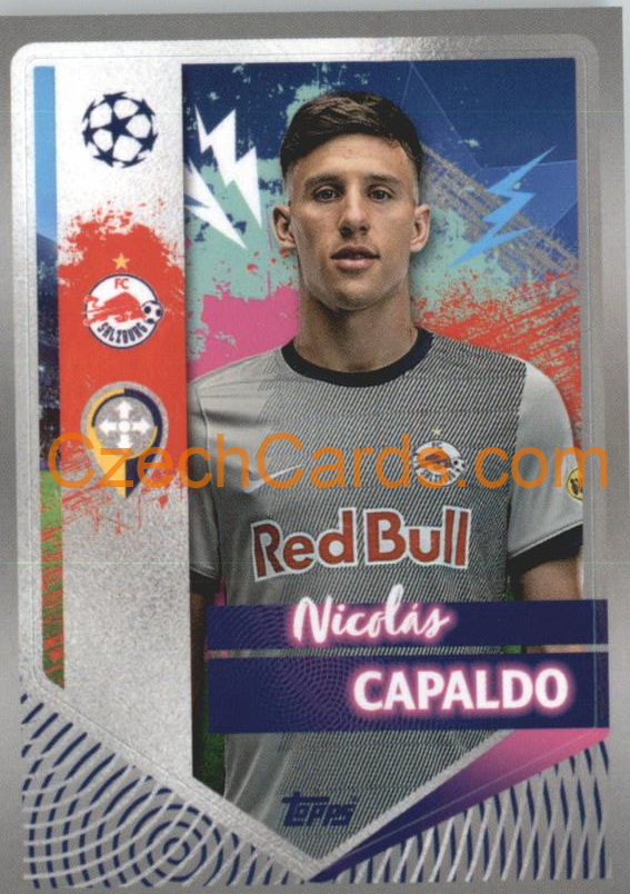 Nicolás Capaldo 2022/23 Topps UCL Sticker #270