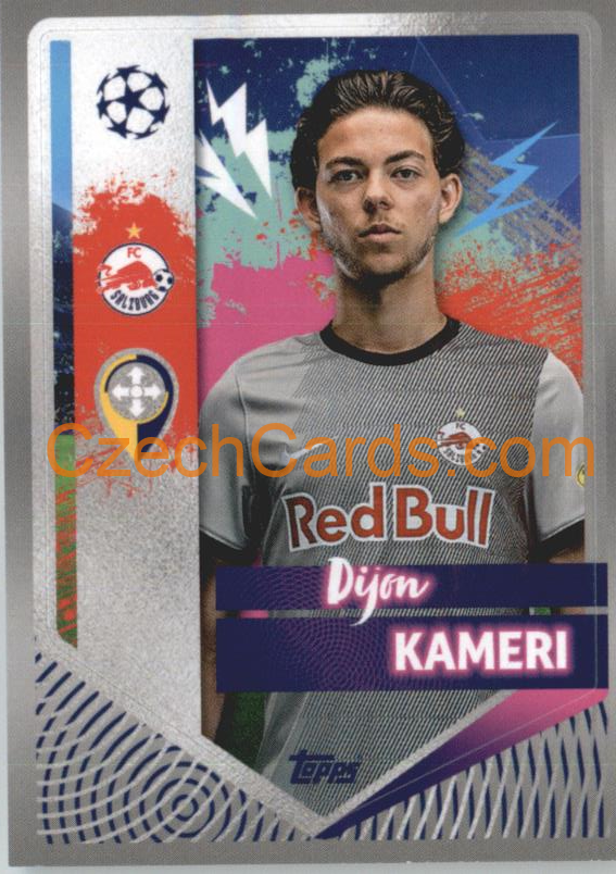 Dijon Kameri 2022/23 Topps UCL Sticker #271