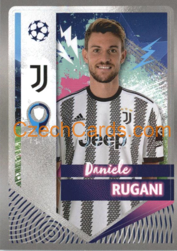 Daniele Rugani 2022/23 Topps UCL Sticker #282