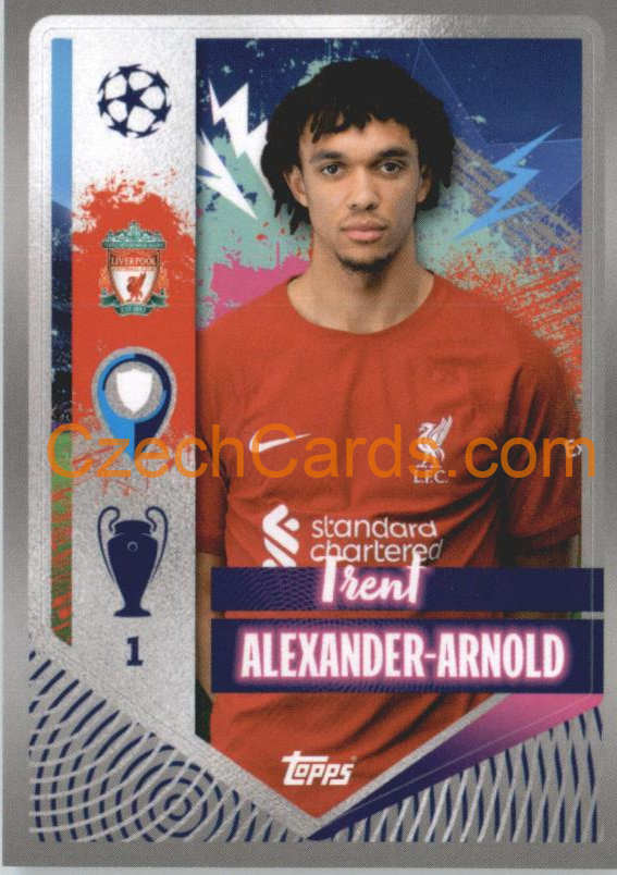 Trent Alexander-Arnold 2022/23 Topps UCL Sticker #298