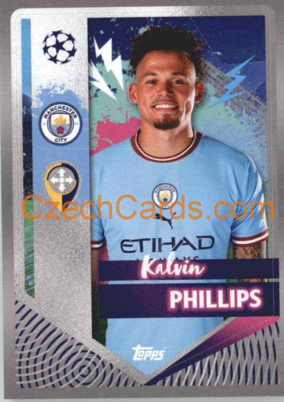 Kalvin Phillips 2022/23 Topps UCL Sticker #321