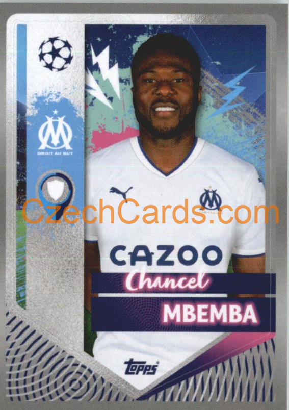 Chancel Mbemba 2022/23 Topps UCL Sticker #336