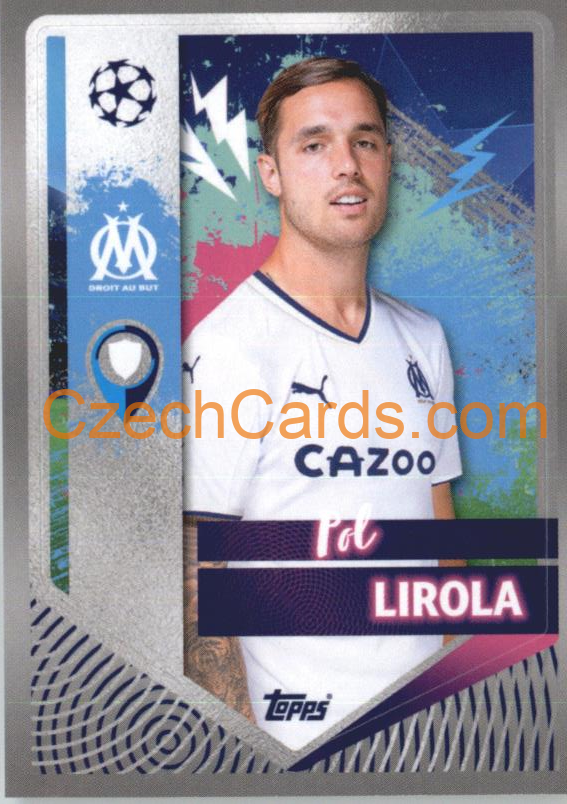 Pol Lirola 2022/23 Topps UCL Sticker #337