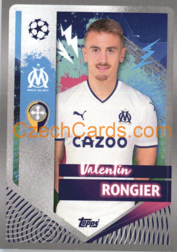 Valentin Rongier 2022/23 Topps UCL Sticker #342