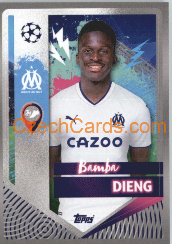 Bamba Dieng 2022/23 Topps UCL Sticker #347