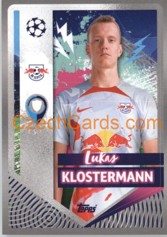 Lukas Klostermann 2022/23 Topps UCL Sticker #373