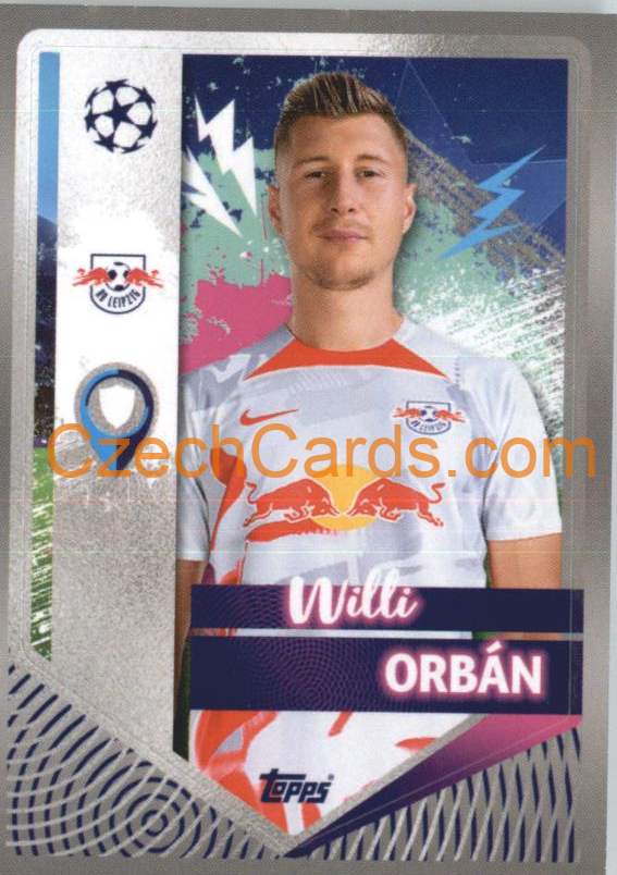 Willi Orbán 2022/23 Topps UCL Sticker #374