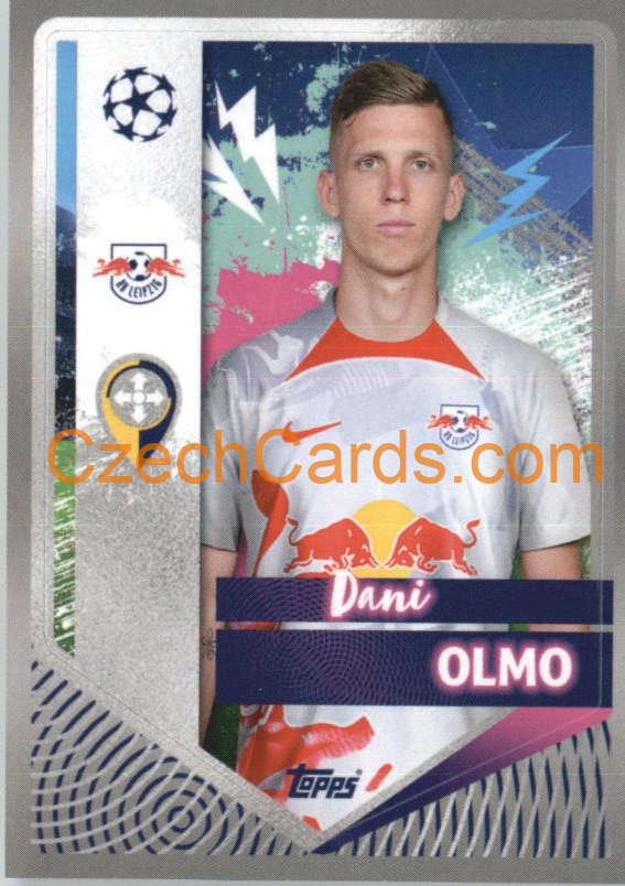 Dani Olmo 2022/23 Topps UCL Sticker #380