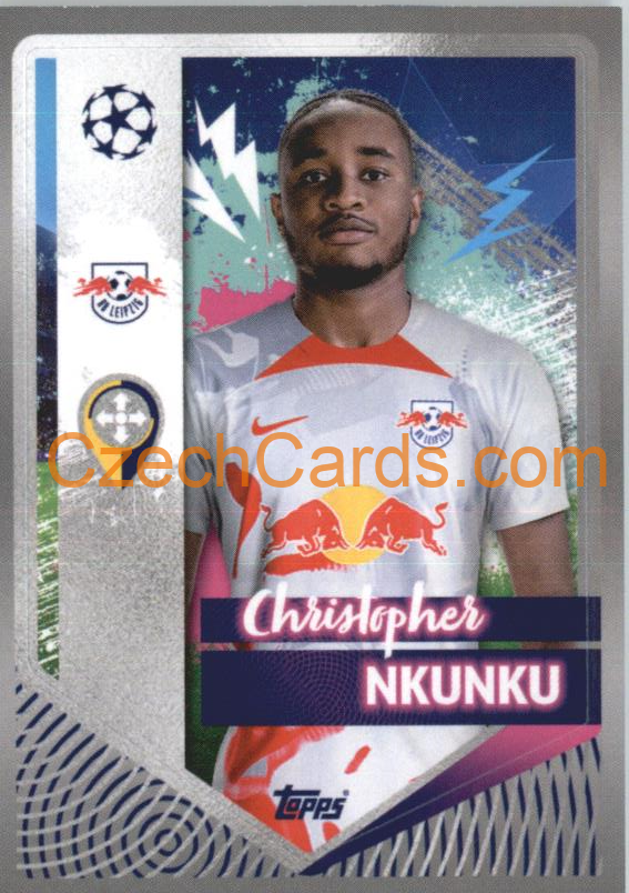 Christopher Nkunku 2022/23 Topps UCL Sticker #381