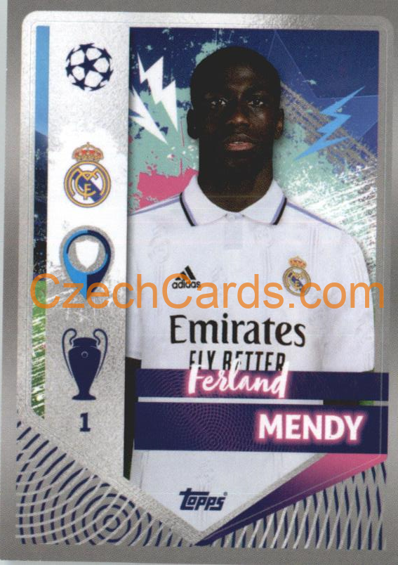 Ferland Mendy 2022/23 Topps UCL Sticker #392