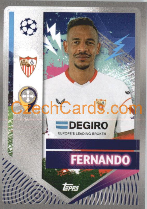 Fernando 2022/23 Topps UCL Sticker #410