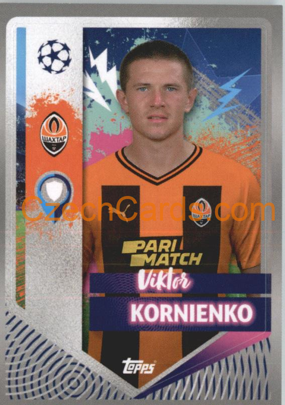 Viktor Kornienko 2022/23 Topps UCL Sticker #427