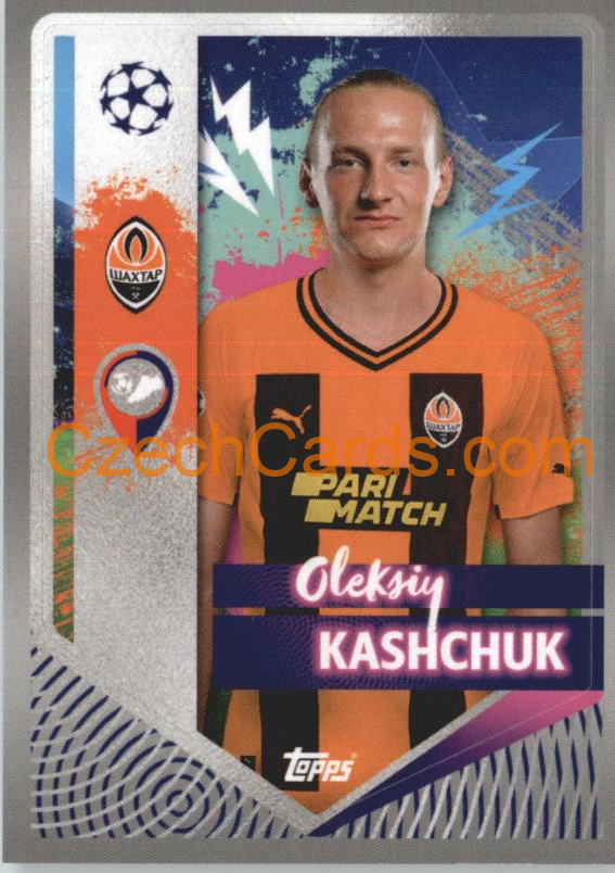 Oleksiy Kashchuk 2022/23 Topps UCL Sticker #435