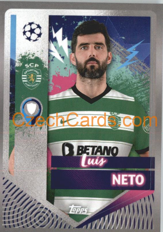 Luís Neto 2022/23 Topps UCL Sticker #444