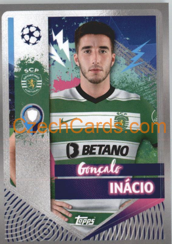 Gonçalo Inácio 2022/23 Topps UCL Sticker #448