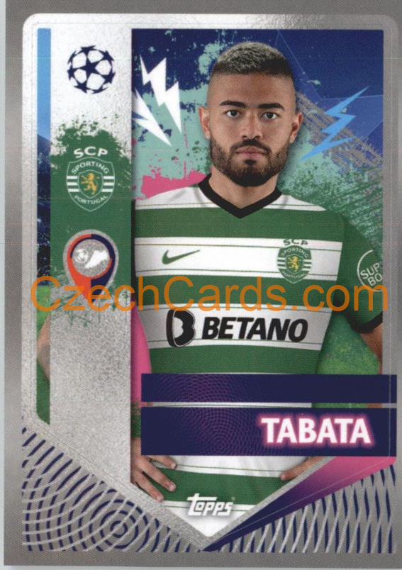 Tabata 2022/23 Topps UCL Sticker #453