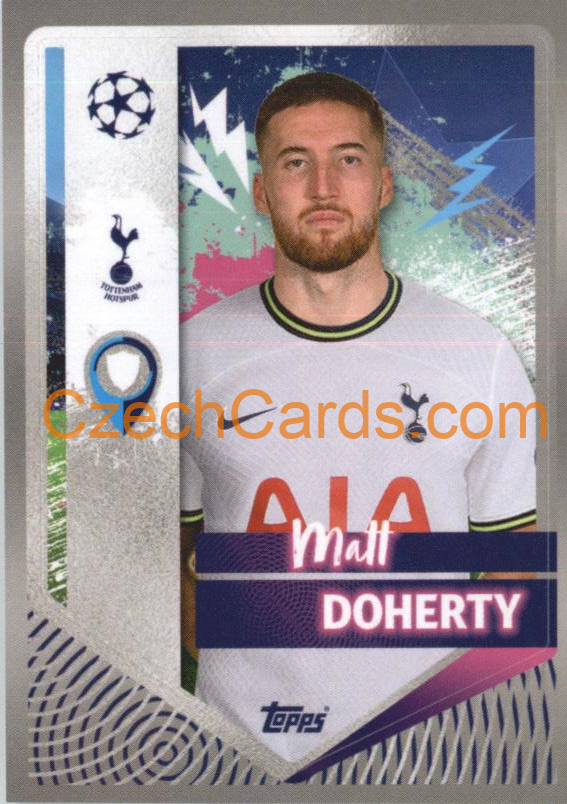 Matt Doherty 2022/23 Topps UCL Sticker #461