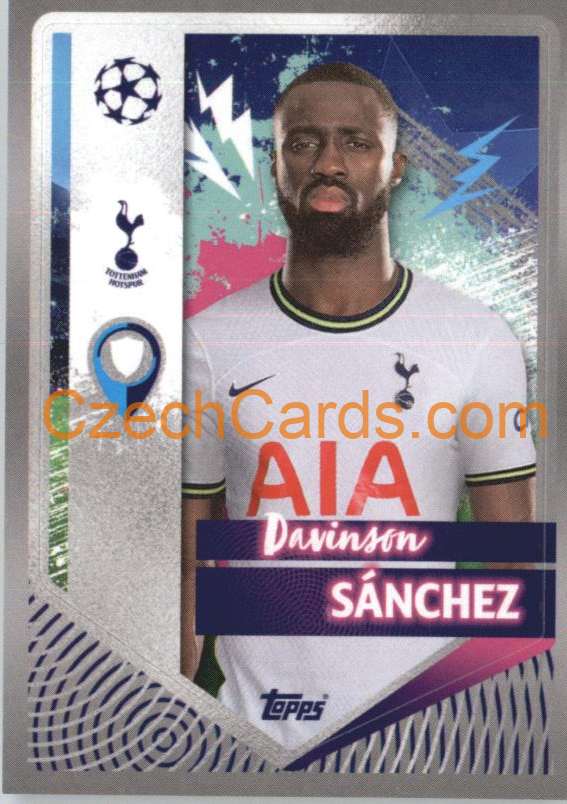 Davinson Sánchez 2022/23 Topps UCL Sticker #464