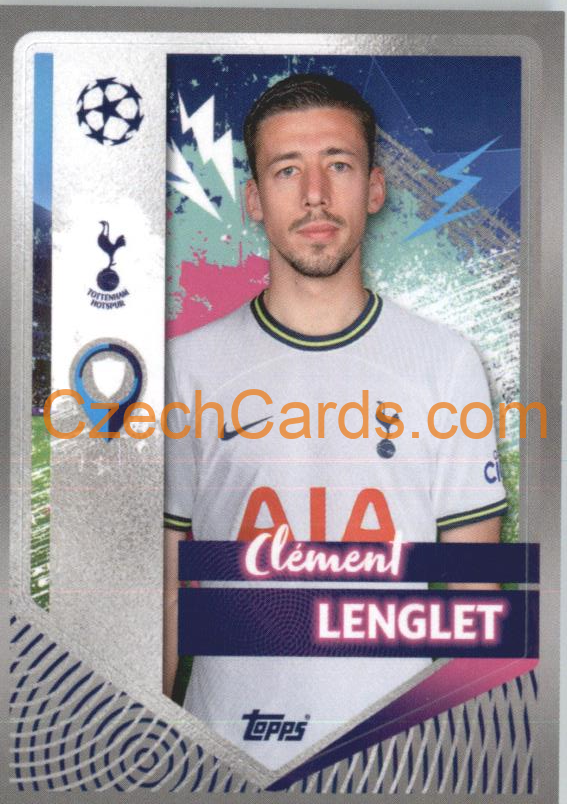 Clément Lenglet 2022/23 Topps UCL Sticker #465