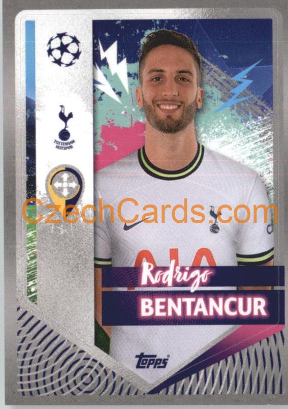 Rodrigo Bentancur 2022/23 Topps UCL Sticker #467
