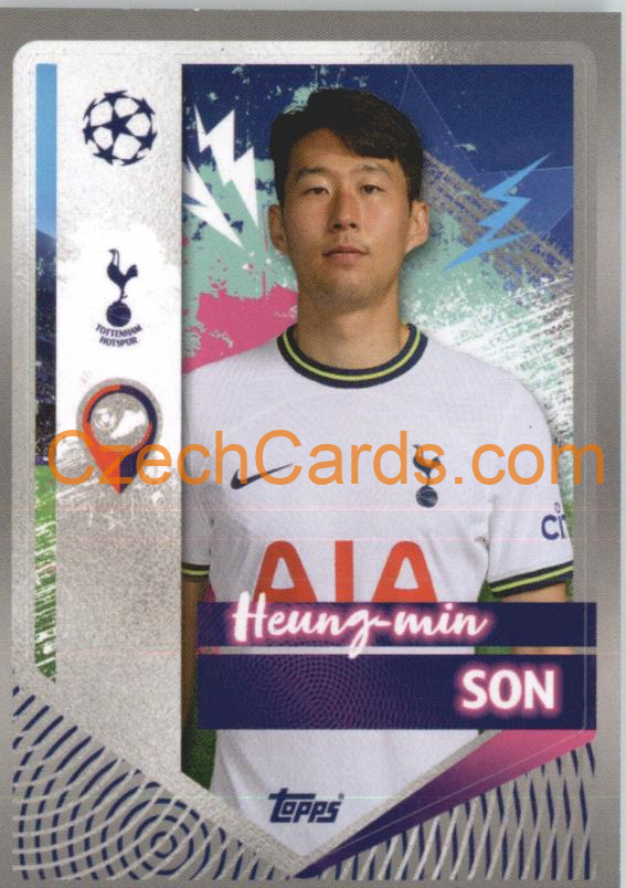Heung-min Son 2022/23 Topps UCL Sticker #472