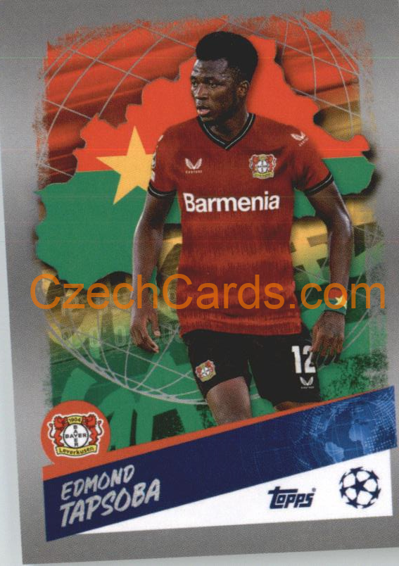 Edmond Tapsoba (Burkina Faso) 2022/23 Topps UCL Sticker #481