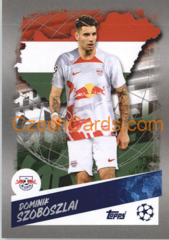 Dominik Szoboszlai (Hungary) 2022/23 Topps UCL Sticker #487