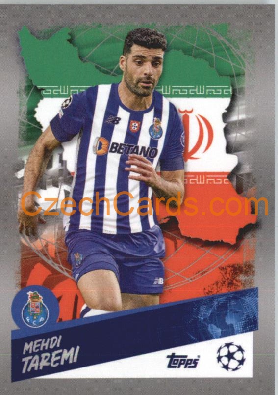 Mehdi Taremi (Iran) 2022/23 Topps UCL Sticker #490