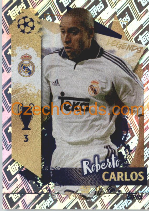 Roberto Carlos 2022/23 Topps UCL Sticker UCL Legends foil #533