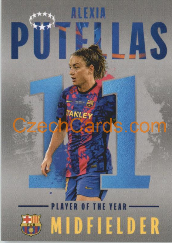 Alexia Putellas 2022/23 Topps UCL Sticker UCL Legends #540