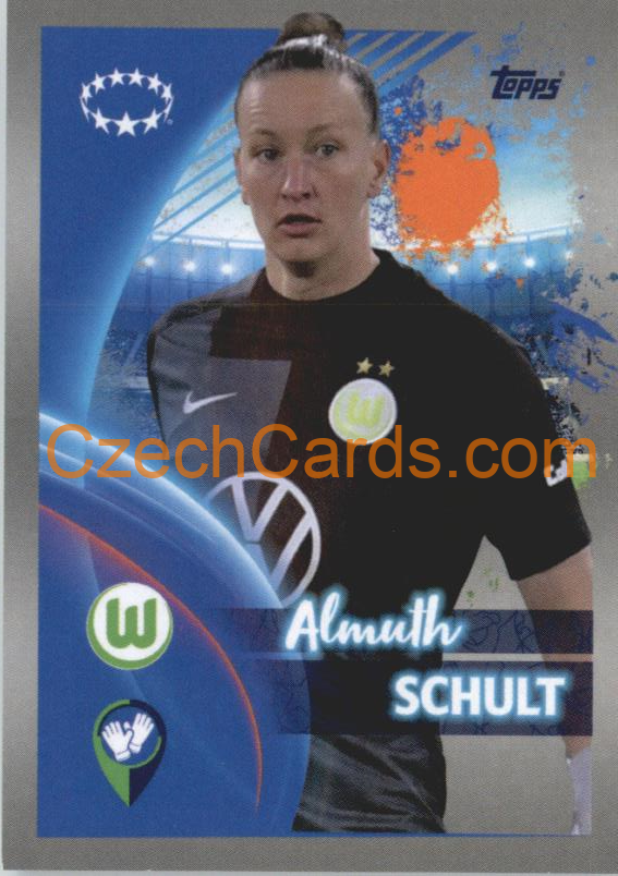 Almuth Schult 2022/23 Topps UCL Sticker #541